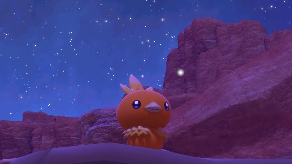 Image from New Pokémon Snap featuring Torchic