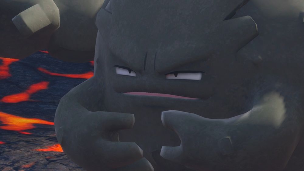 Image from New Pokémon Snap featuring Graveler