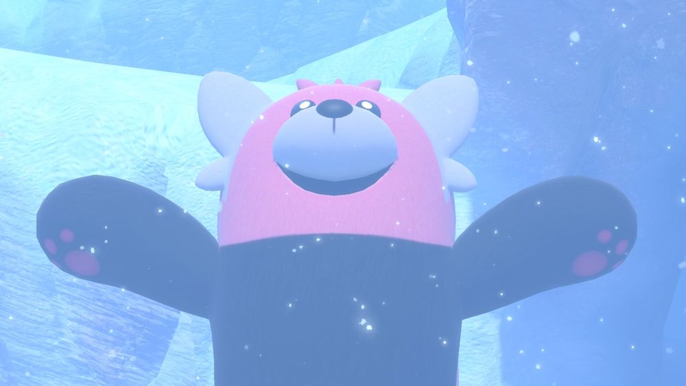 Image from New Pokémon Snap featuring Bewear