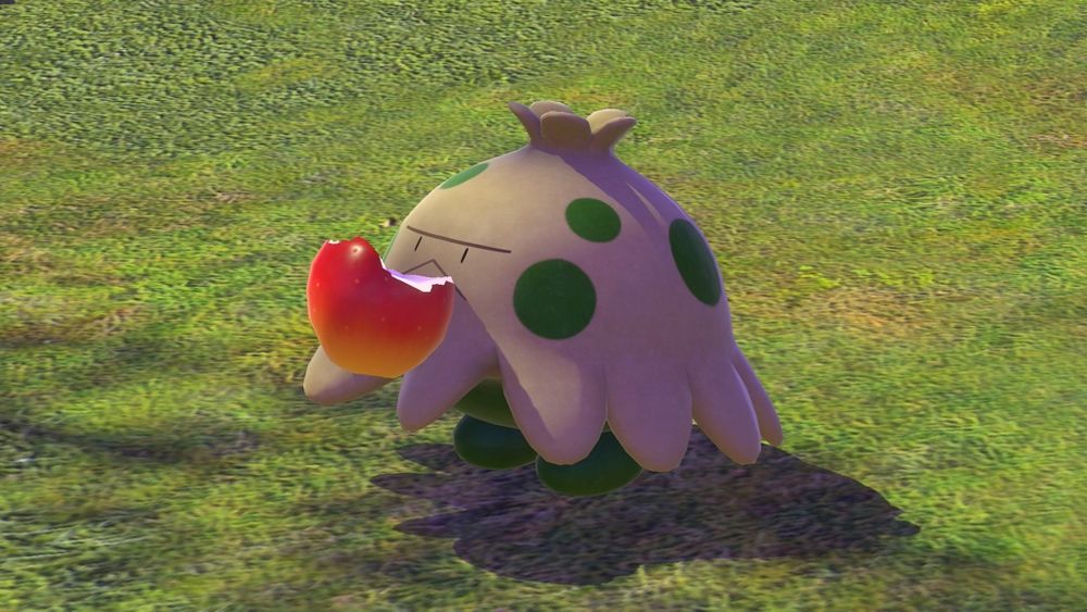 Image from New Pokémon Snap featuring Shroomish