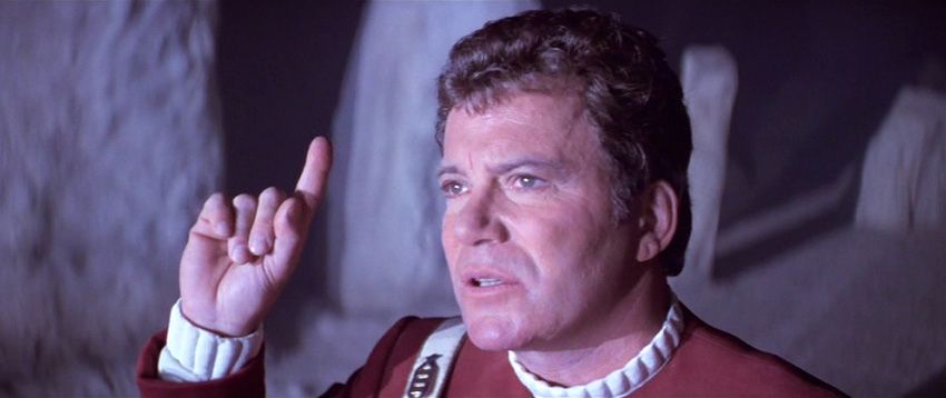 James T Kirk in Star Trek V the final frontier asking "What does God need with a starship?"