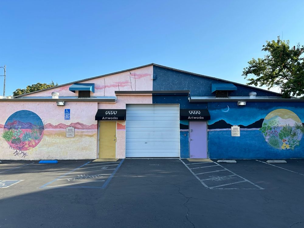 The Alameda Artworks building from the back parking lot