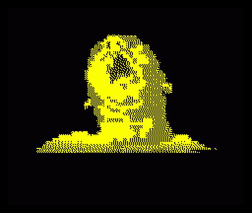 Blake's 7 game for the Oric — digitised scream from the intro