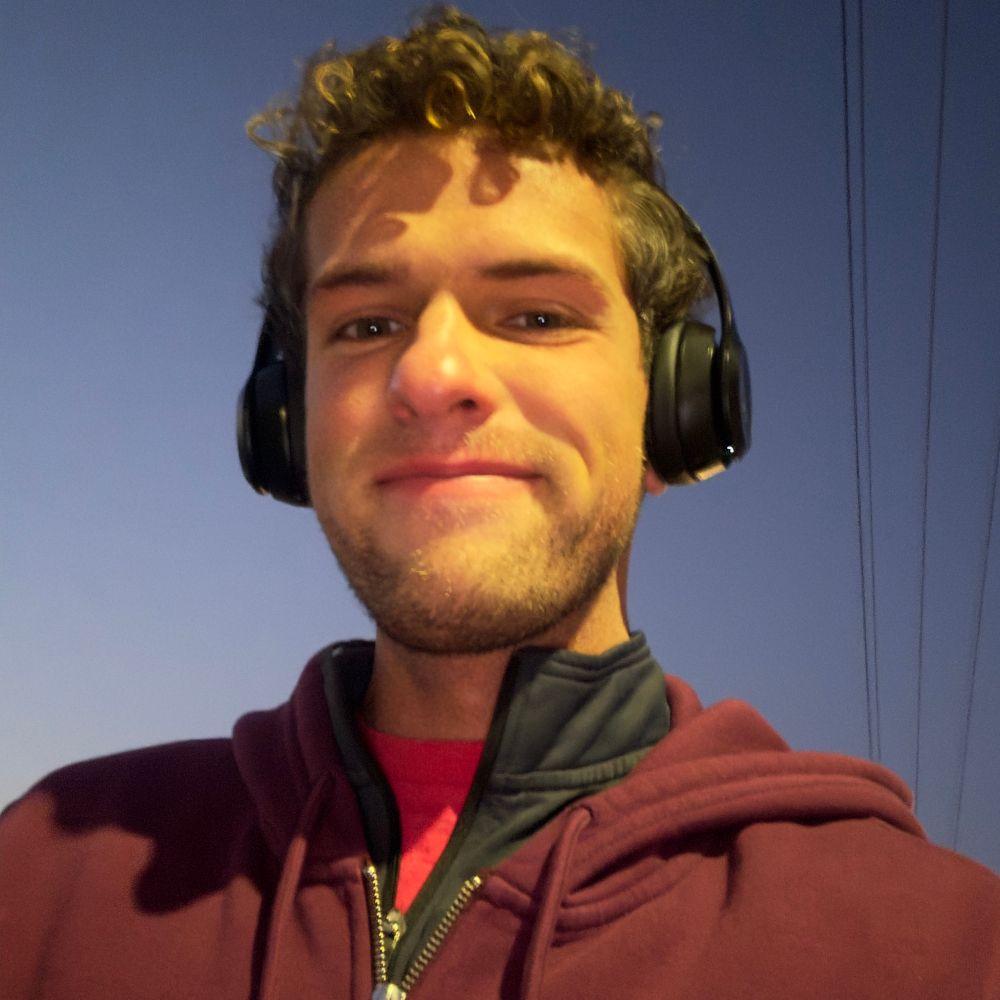 A selfie, my nose is a little red because it’s cold