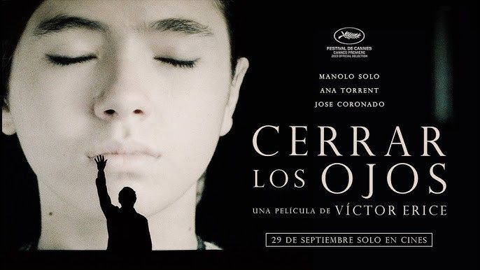 Poster de la película "Cerrar los ojos" de Víctor Erice