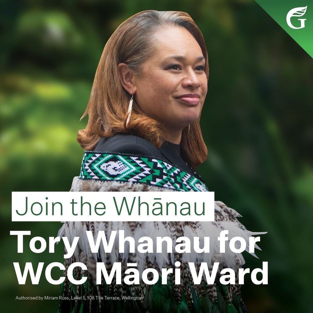 Join the whanau - Tory Whanau for WCC Maori Ward