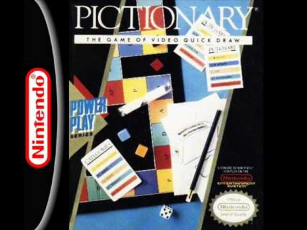 Pictionary Music (NES) - Drawing Game