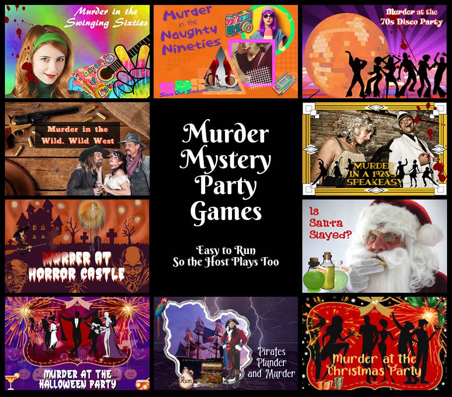 10 murder mystery games.