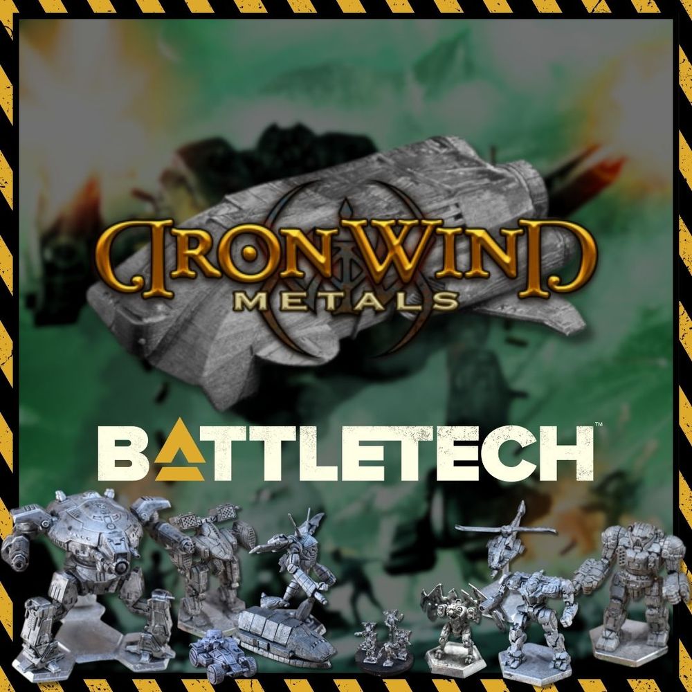 Check out Iron Wind Metals to get an awesome selection of new and classic designs! All hand-forged with lead-free pewter, you are going to wow your play table with awesome, metal miniatures!