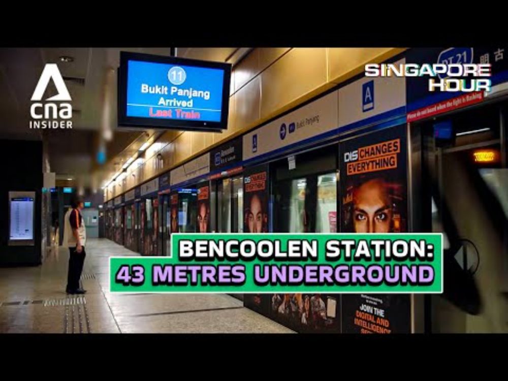 How Singapore's Deepest Mass Rapid Transit Station Was Built | Singapore Hour