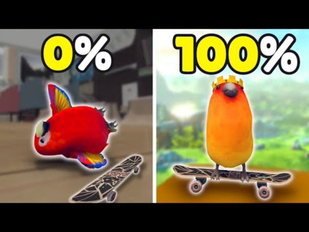 I 100%'d Skate Bird
