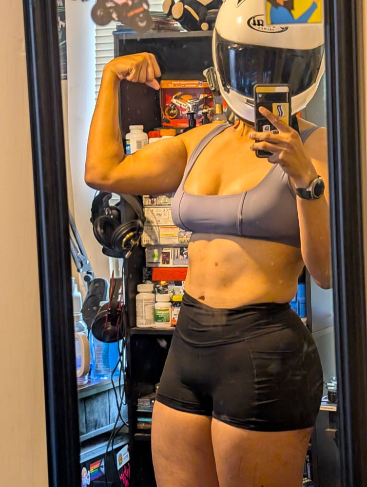 Bush #flex but half assed because she's TIRED