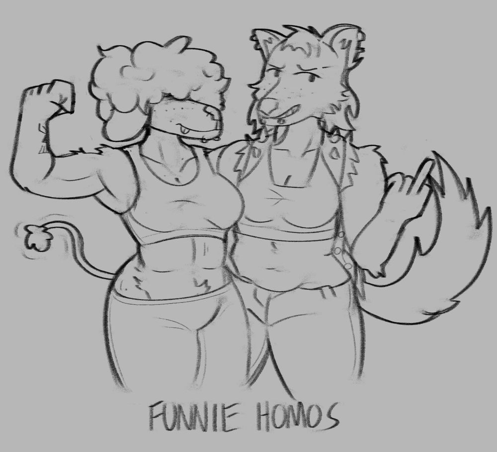 #art of borkbush and wifey??