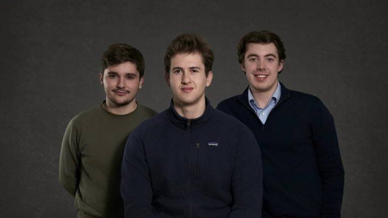 L-r: Throxy founders Pablo Jimenez de Parga Ramos, Arnau Ayerbe Garcia and Bergen Merey. Copyright: Throxy.