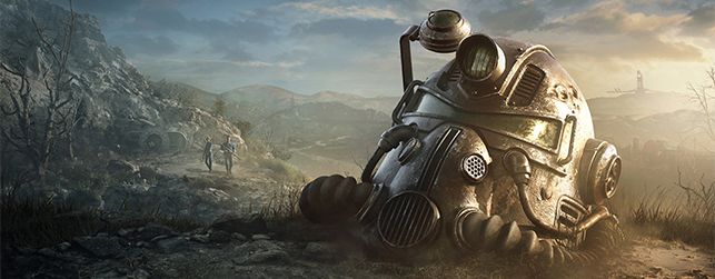 An image of Powe rArmor helmet embedded into the dirt. 