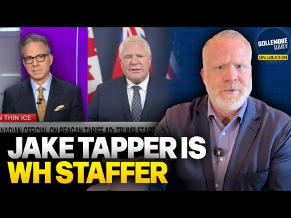 Jake Tapper ATTACKS CANADIAN POLITICIAN – Blames Doug Ford for Trump Tariffs!!!
