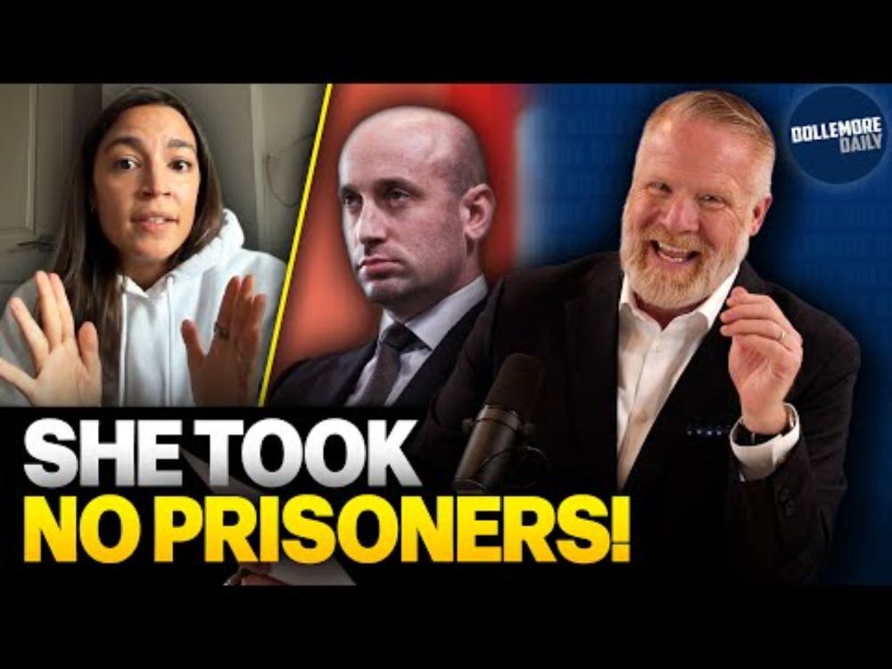 AOC ROASTS STEPHEN MILLER Better Than I Ever Could!!!