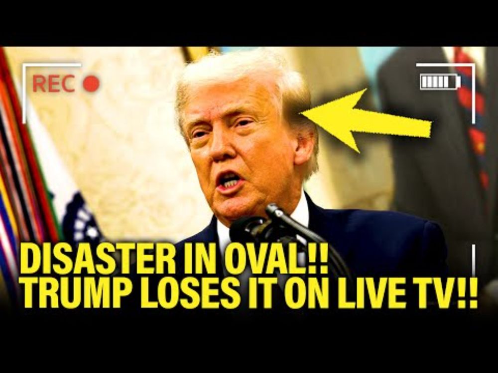 Trump has DISASTER IN OVAL as Presser goes OFF THE RAILS