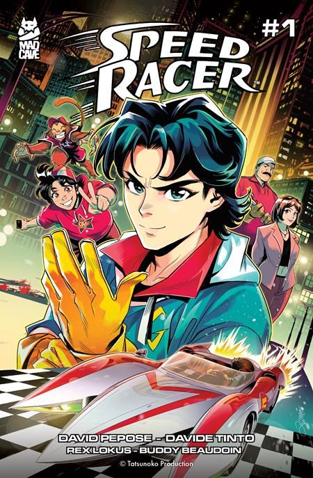 Speed Racer #1 by David Pepose and Davide Tinto