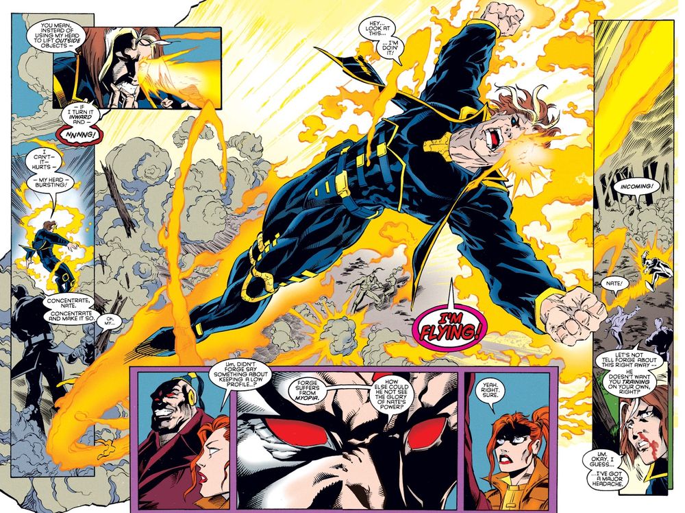Nate grey flying with TK