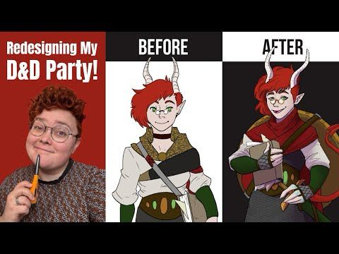 Redesigning My D&D Party!