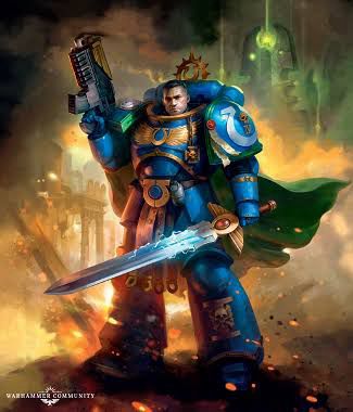 Uriel Ventris, captain of Ultramarines 4th Company