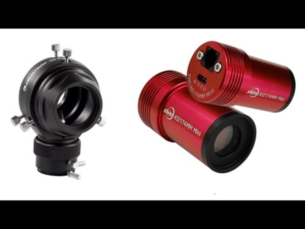 Astrophotography: Auto Guiding with Celestron Off-Axis Guider & ZWO ASI174Mini