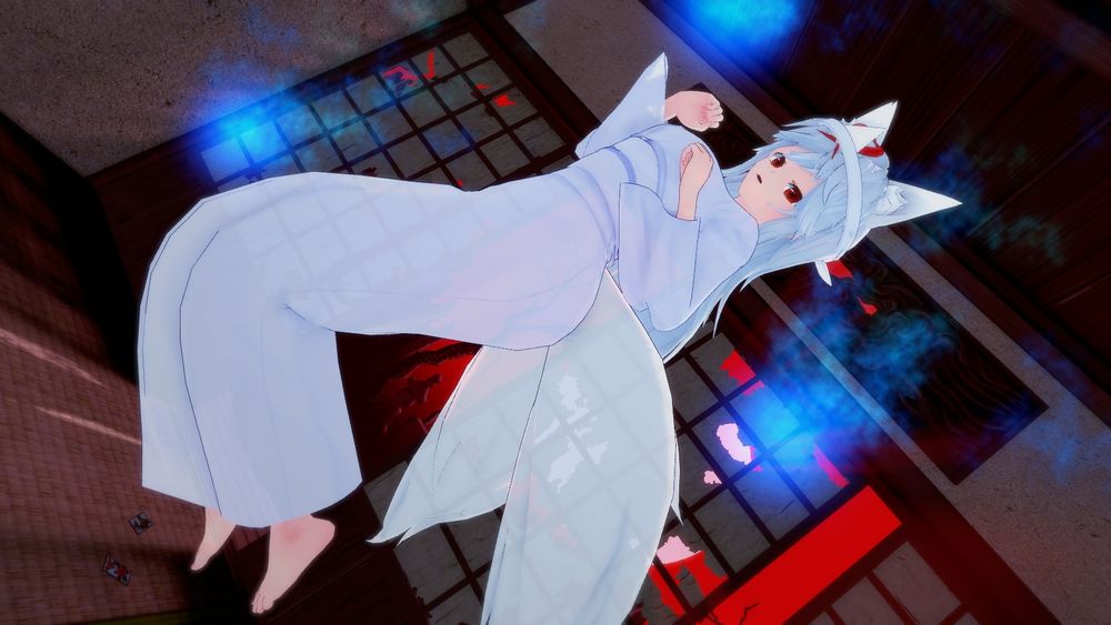 A japanese-style ghost