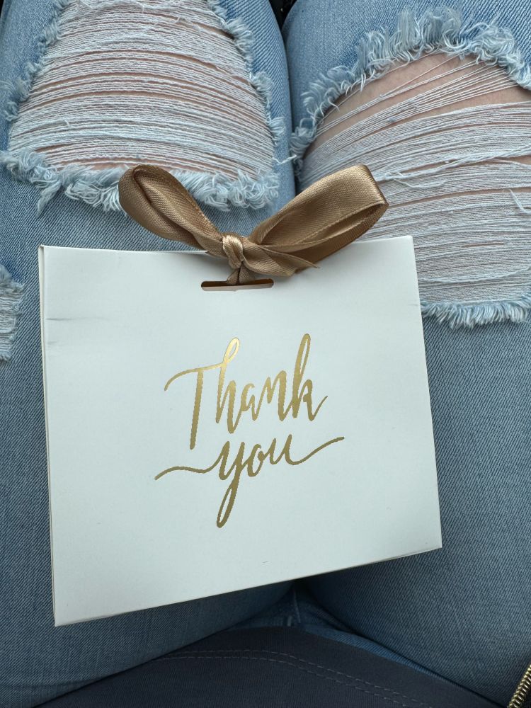 Thank you box 