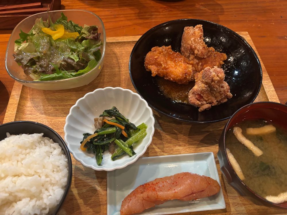 唐揚げ定食