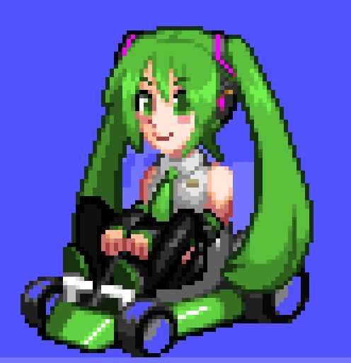 Capsule's original Miku full body sprite