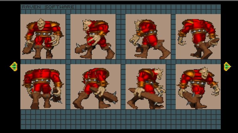 snapshot of the "Troll" from the Vault of Heretic + Hexen steam release