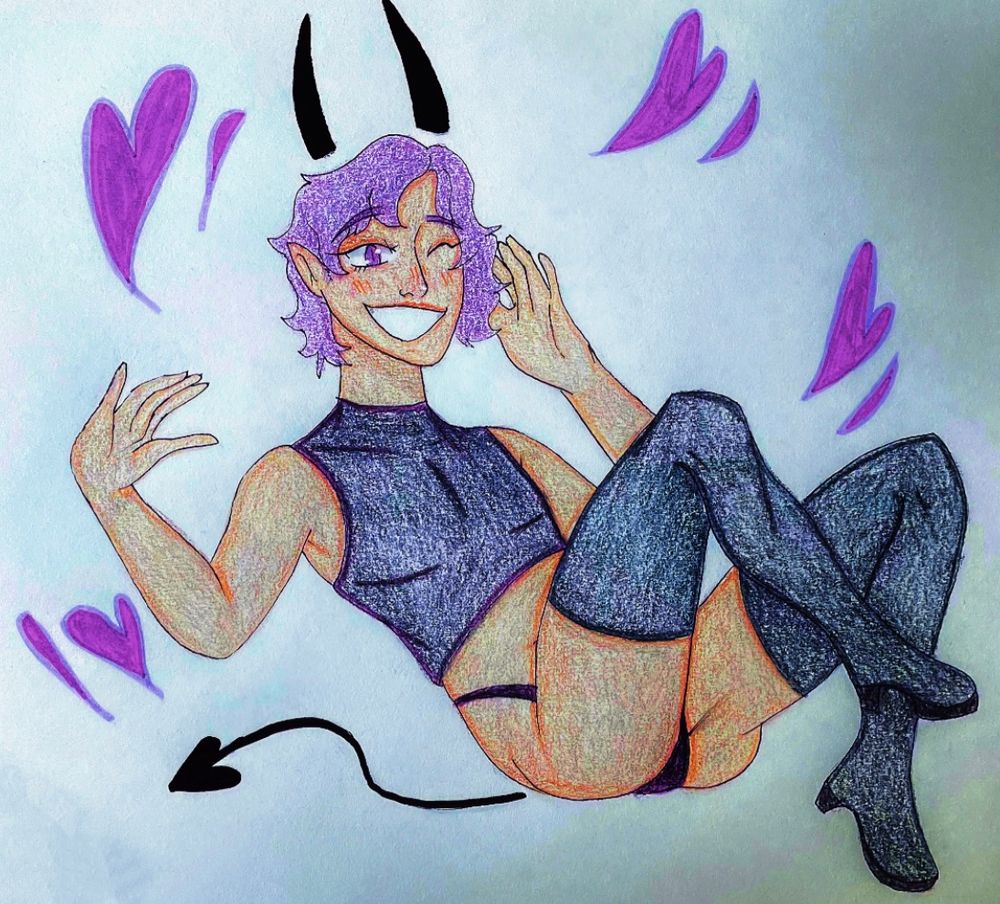 Wistalia’s Alexei in a suggestive pose (incubus)