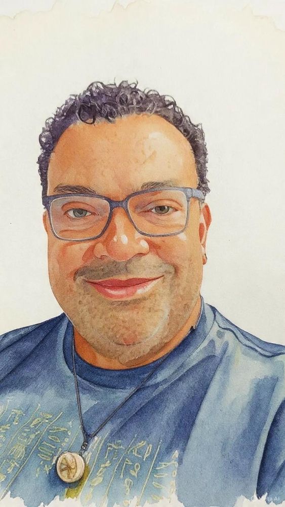 Eu pintado em aquarela poor IA