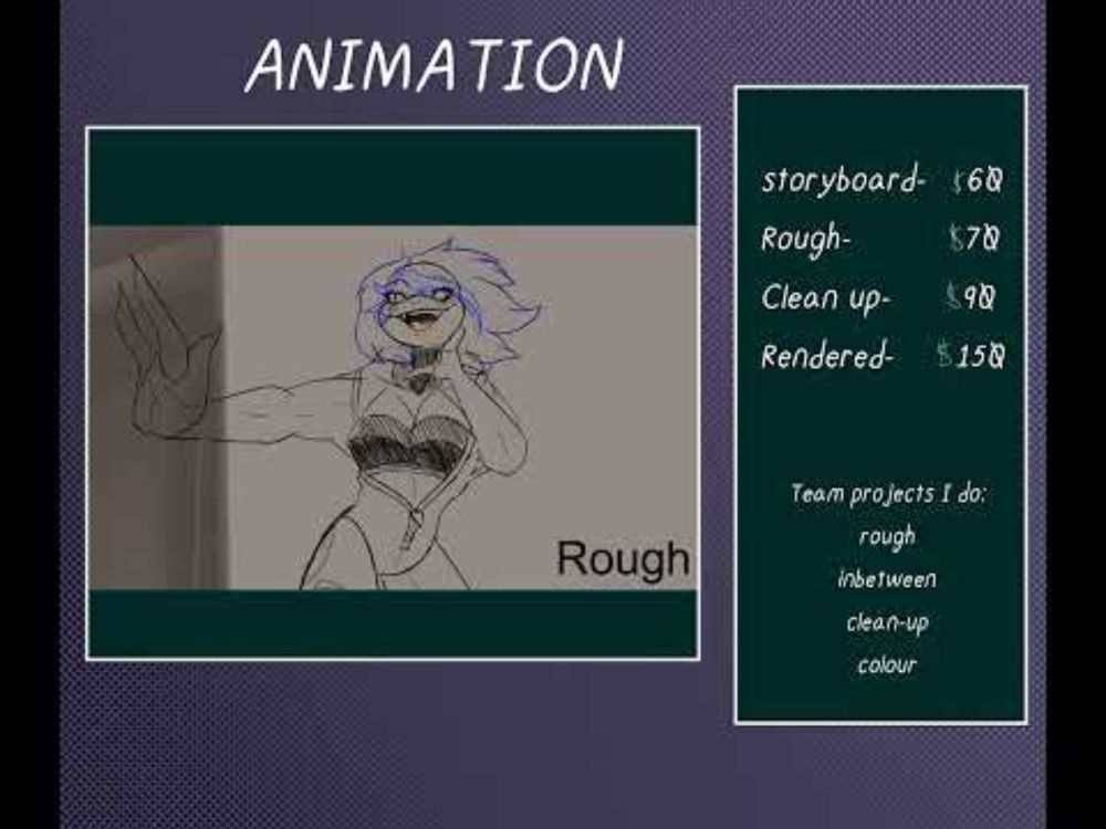 Dippy's animation demo reel