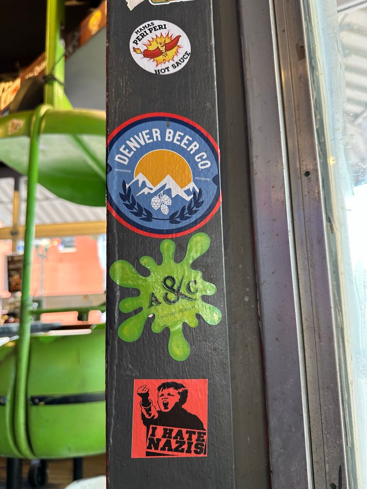 My anti Nazi sticker 