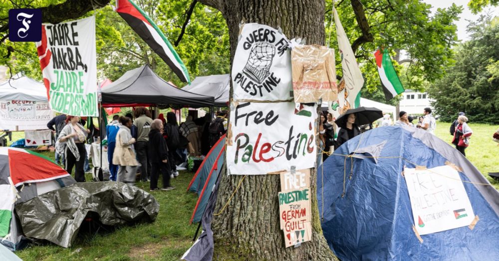 Antisemitisch oder israelkritisch? Ein Nachmittagsspaziergang zum Palästina-Camp an der Frankfurter Goethe-Universität.