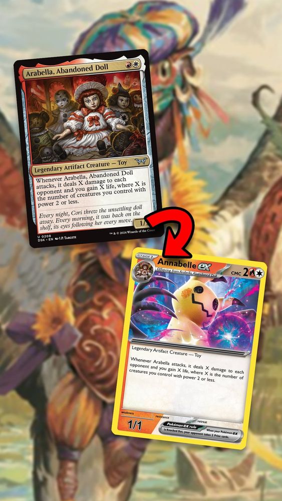 Arabella, Abandoned Doll becomes Mimikyu