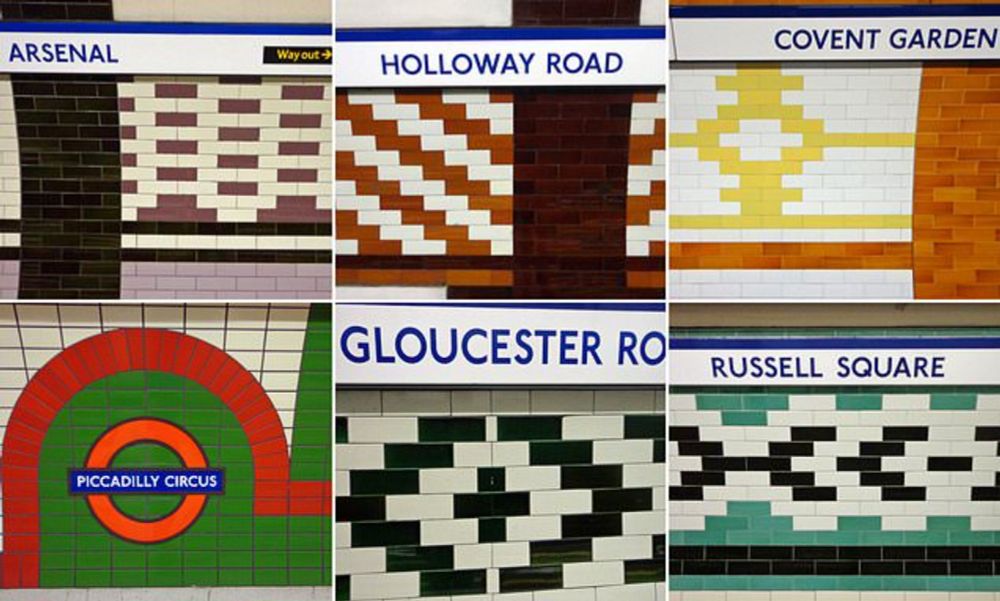 How Piccadilly Line station designs were used by illiterate passengers