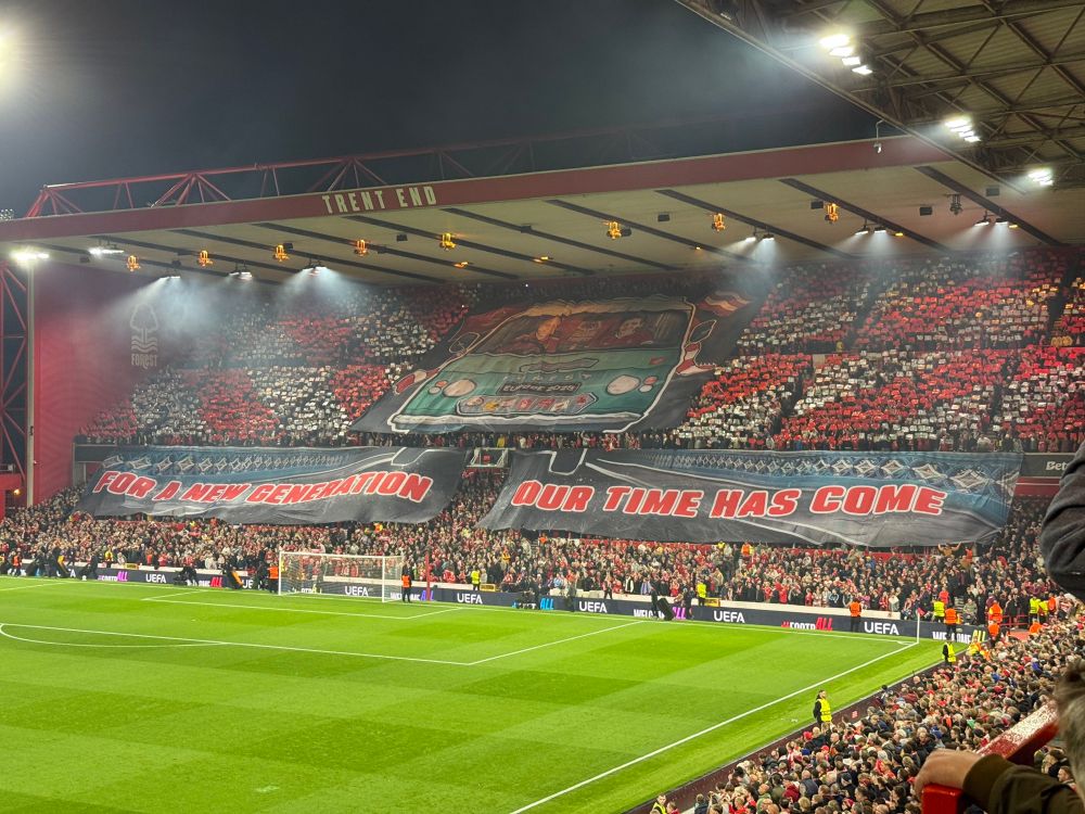Display in the Trent End by Forza Garibaldi 