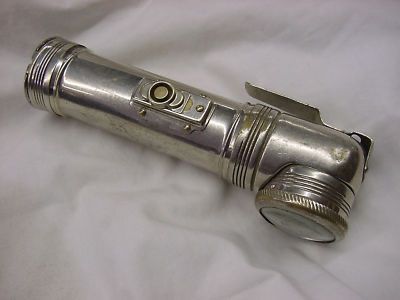A nickel plated Eveready model 2694 flashlight 