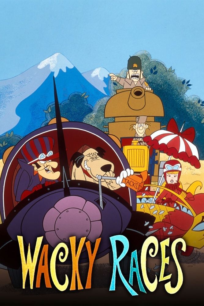 Promo image for "Wacky Races" (the original 1968 version)