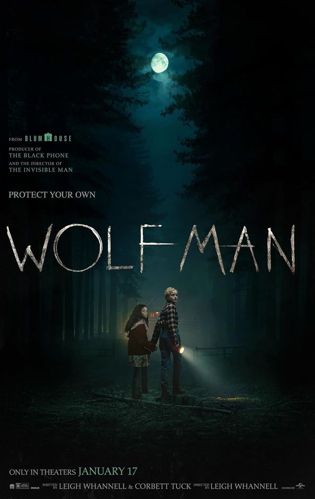 Poster for the movie wolfman 