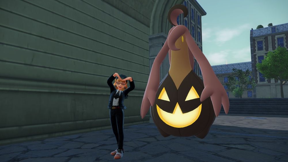 Pokemon LEGENDS Z-A オヤブンギガだましゅパンプジンとの比較