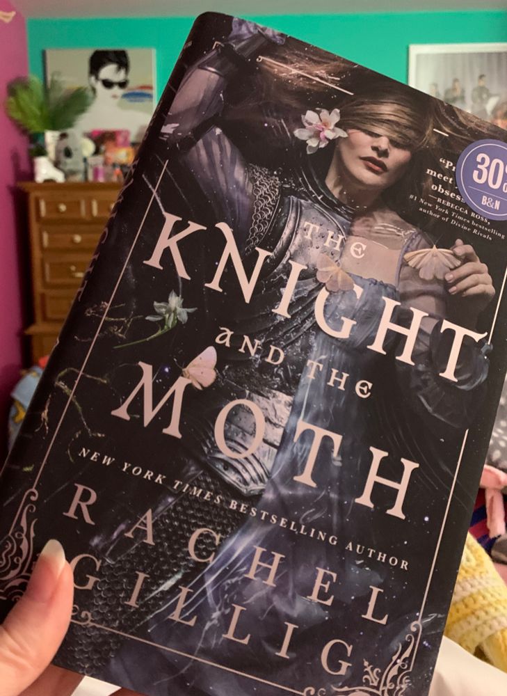 Book cover of The Knight and the Moth by Rachel Gillig