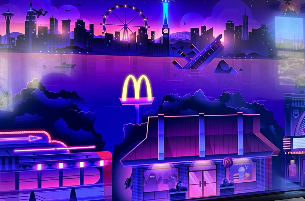 mcdonalds in the Roku city screen
