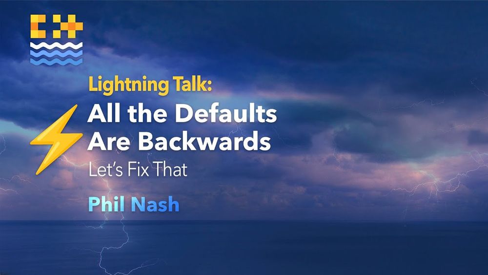 Lightning Talk: All the Defaults Are Backwards in C++ - Let's Fix That - Phil Nash - C++ on Sea 2024