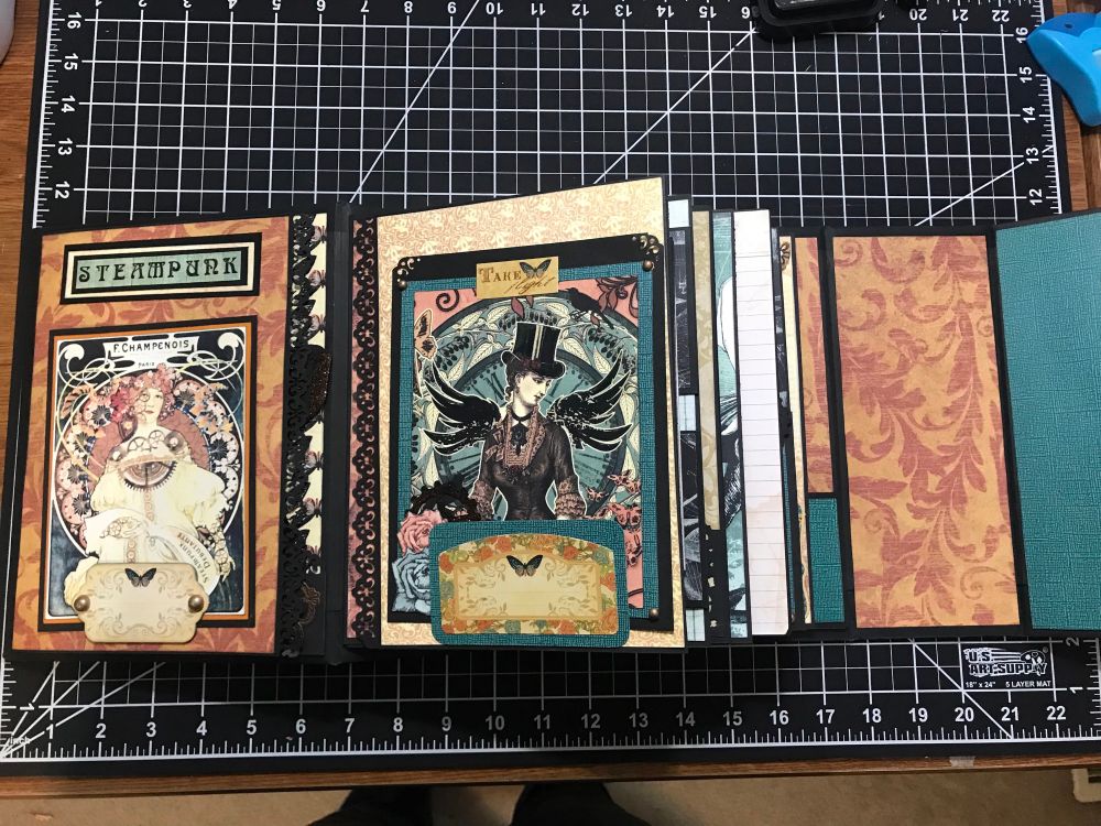 First page of the mini album. 