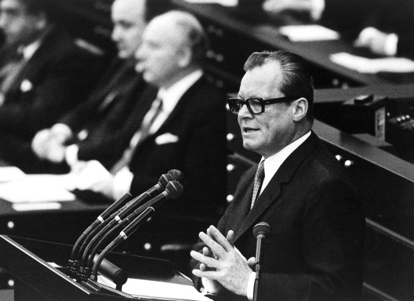 Willy Brandt, Regierungserklärung vor dem Deutschen Bundestag in Bonn, 28. Oktober 1969