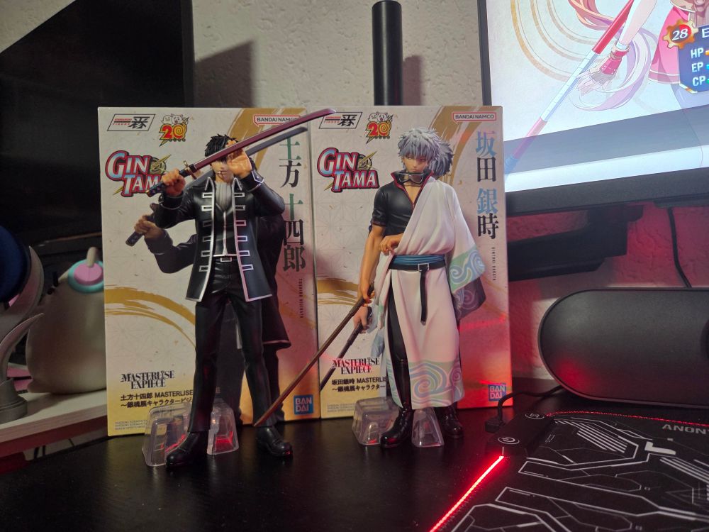 Gintama figures.